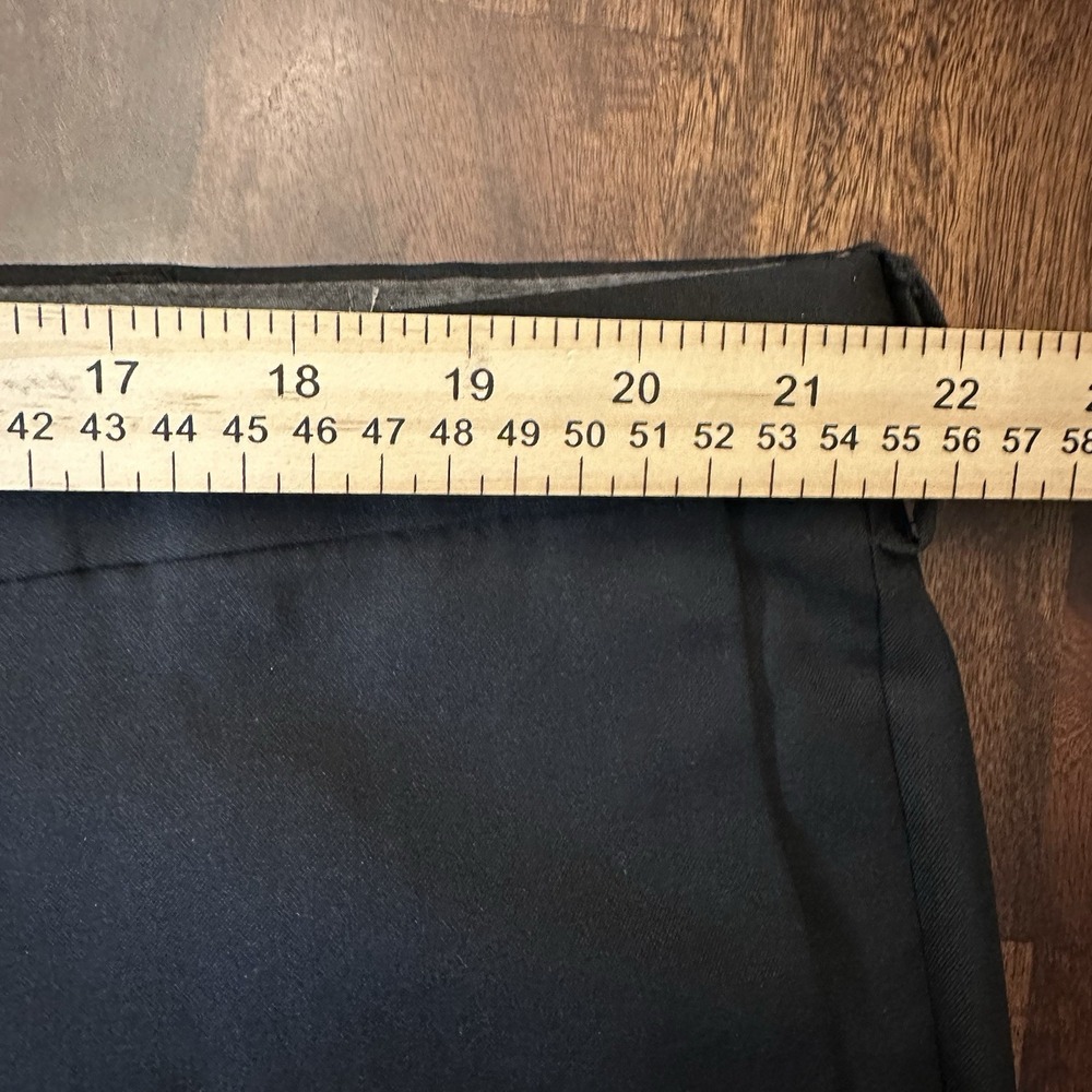 Bundle 2 Men's Haggar Cool 18 Pro Classic Fit Chino Pants 44x30 Khaki Black Golf - Picture 10 of 15